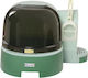 Pawhut Katzentoilette Geschlossen Grün L52 x B60 x H42cm
