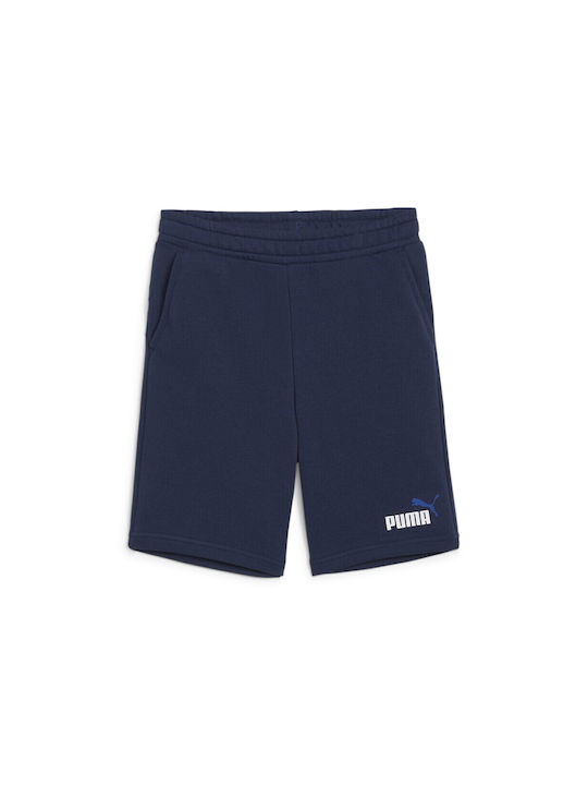 Puma Sportliche Kinder Shorts/Bermudas Ess+ Blau