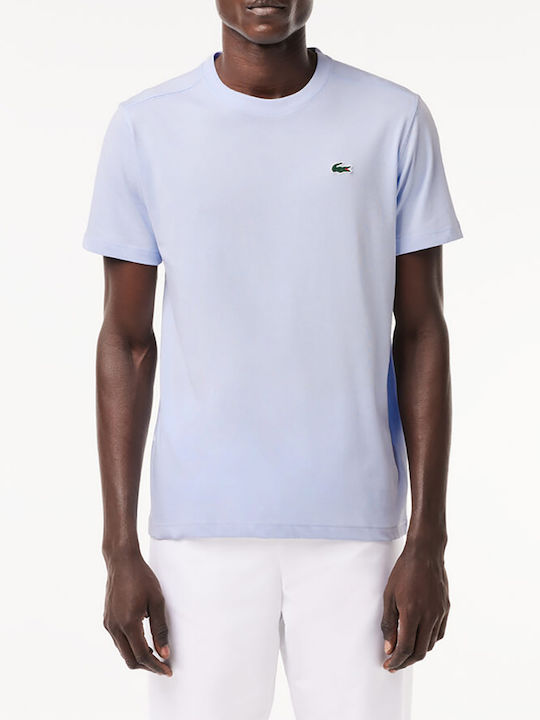 Lacoste Men's Short Sleeve Blouse Light Blue