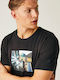 T-shirt Μαύρο