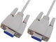 Καλώδιο RS232 9-pin female σε RS232 9-pin female 1.8m (04.001.0129)