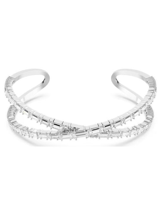 Swarovski Feminin Brățară Cătușe Hyperbola cu design Infinit