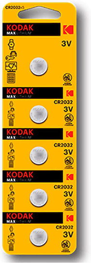Kodak Max Батерия Литий За часовници CR2032 3V 1бр