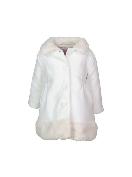 Evita Kids Coat White