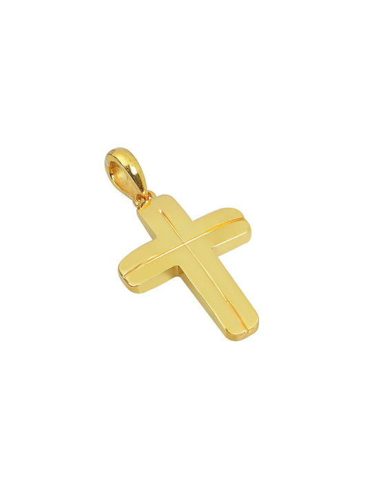 Men's Gold Cross 14K