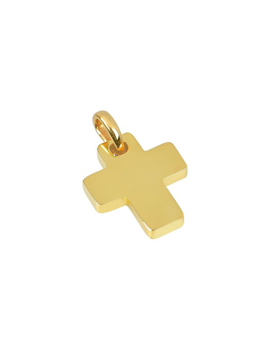 Herren Gold Kreuz 14K