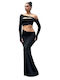 Maxi Kleid Schwarz