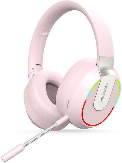 L850 Life Studio Over Ear Gaming Headset with Connection 3.5mm Pink