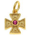 Women's Byzantine Cross from Gold Plated Silver