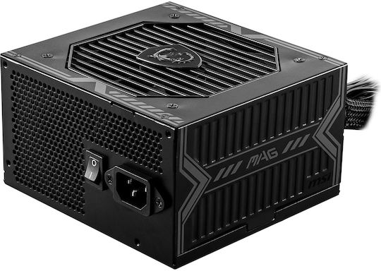 MSI A750BN PCIE5 750W Μαύρο Τροφοδοτικό Υπολογιστή Full Wired 80 Plus Bronze