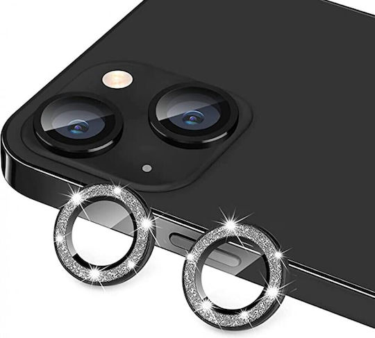 Стъклен Протектор за Камера Черен за (Apple iPhone 15 5G, Apple iPhone 15 Plus 5G)