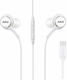 Samsung Eo-ig955 In-ear Handsfree Ακουστικά με Βύσμα USB-C Λευκό