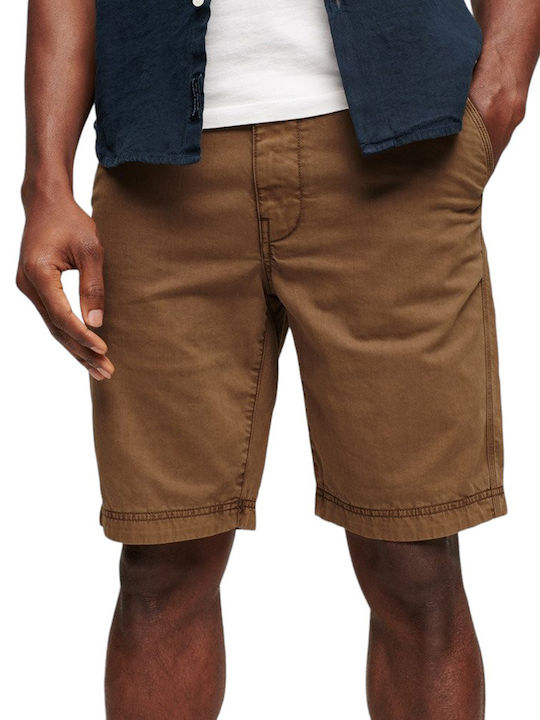 Superdry Herrenshorts Chino Braun