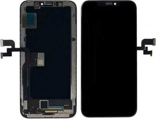 Οθόνη Lcd Zy με Μηχανισμό Αφής για iPhone XS (Μαύρο)