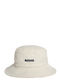 Emerson Υφασμάτινo Ανδρικό Καπέλο Στυλ Bucket Λευκό