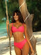 Set Bikini Push-Up Polka Dot Fuchsie