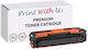Compatible Toner for Laser Printer OKI 46507506 Magenta