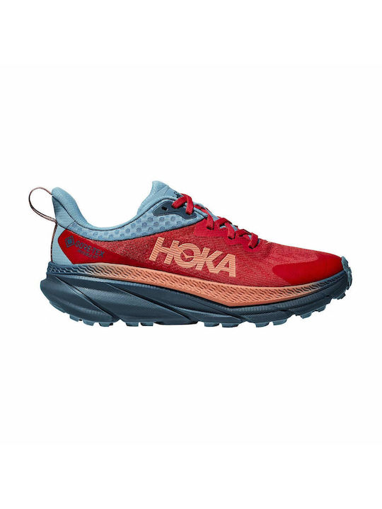Hoka Challenger ATR 7 GTX Sport Shoes Trail Running Waterproof with Gore-Tex Membrane Red