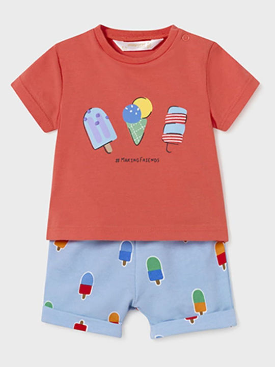 Mayoral Kinder-Set mit Shorts Sommer 2Stück Pap...