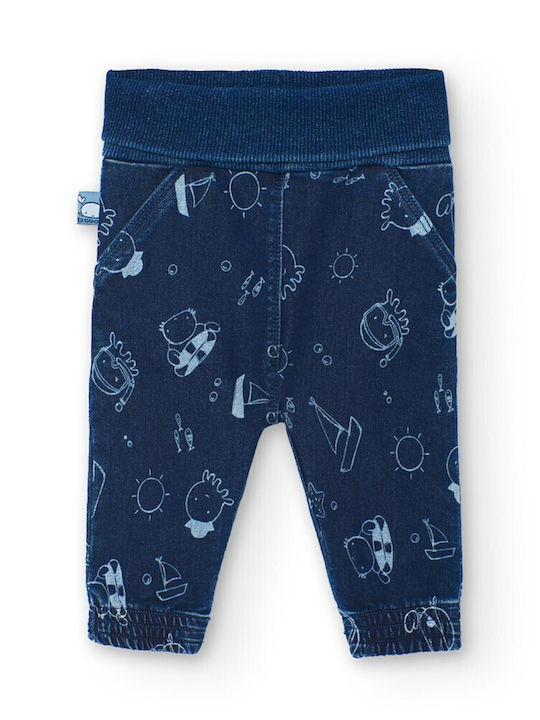 Boboli Pantaloni Blugi Pentru Copii Albastru