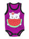 Poki Baby Bodysuit Set Fuchsia