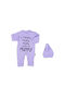 Poki Baby Bodysuit Set with Hat