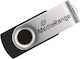 MediaRange 8GB USB 2.0 Stick Schwarz