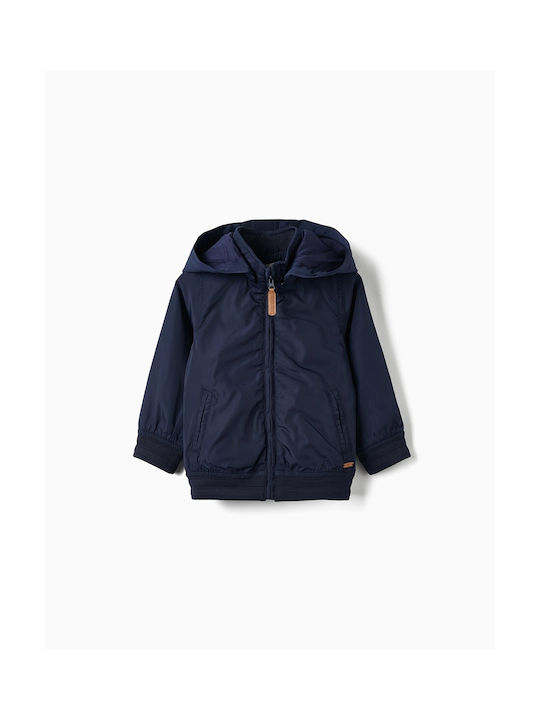 Zippy Kids Casual Jacket Windproof Blue