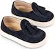 Babywalker Blue Baptism Moccasins