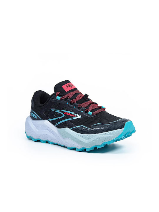 Brooks Caldera 7 Γυναικεία Αθλητικά Παπούτσια Trail Running Μαύρα