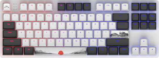 Dark Project 87 FUJI Gaming Mechanische Tastatur Tenkeyless mit G3MS Sapphire Schaltern und RGB-Beleuchtung (Englisch US) Mehrfarbig