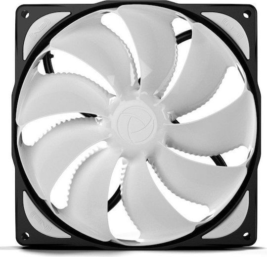 Noiseblocker NB-eLoop Case Fans 140mm 1200rpm 83.92cfm Without LEDs Connection 4-Pin PWM White