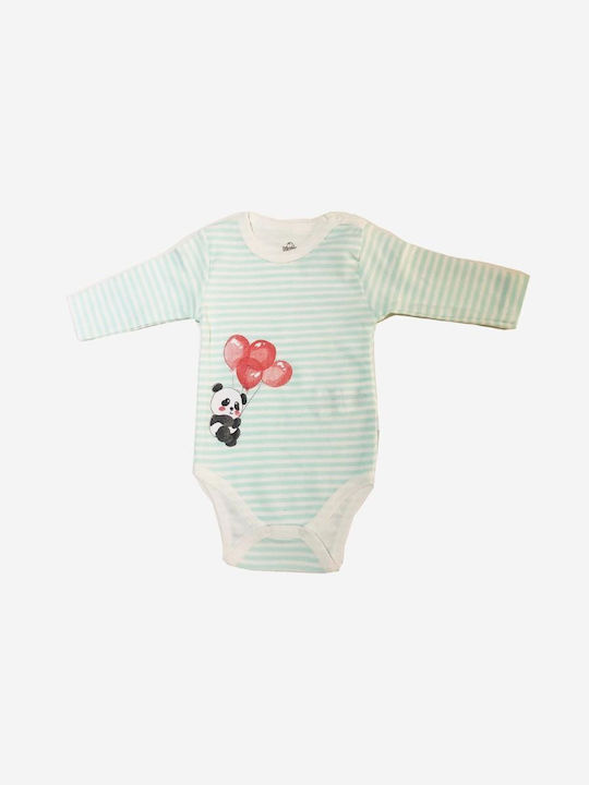 BiMini Baby Bodysuit Set Green