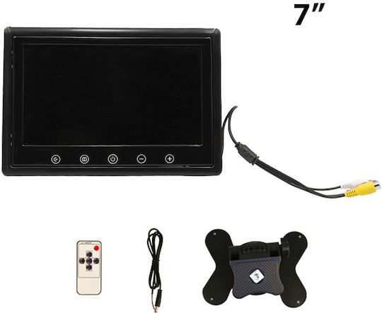 Tft 12V Dashboard Screen 7 Inch Rearview Camera for Car Dashboard