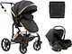 Kikka Boo Darling Adjustable 3 in 1 Baby Stroll...