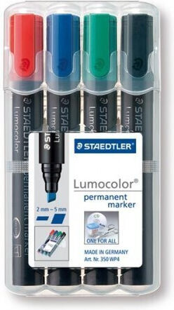 Staedtler Μαρκαδόροι Ζωγραφικής Χονδροί Σετ 4 χρώματα