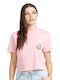 Volcom Damen T-Shirt Rosa