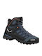 Salewa Mtn Trainer Lite Pantofi De Drumeție Pentru Bărbați Tip Botine Impermeabili Cu Membrana Gore-Tex Albaștri