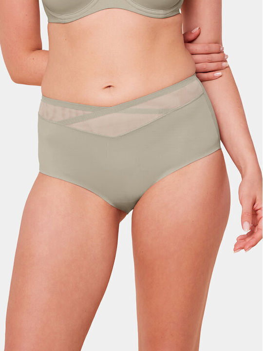 Triumph Hochtailliert Damen Slip Gray