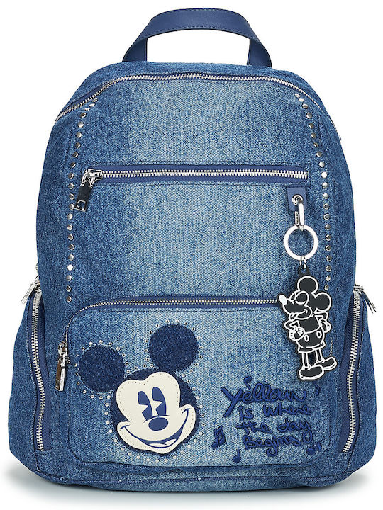 Desigual Mickey Women's Bag Backpack Blue