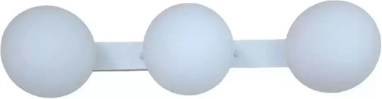 Stimeno Lamp Wall with Socket G9 White 15cm