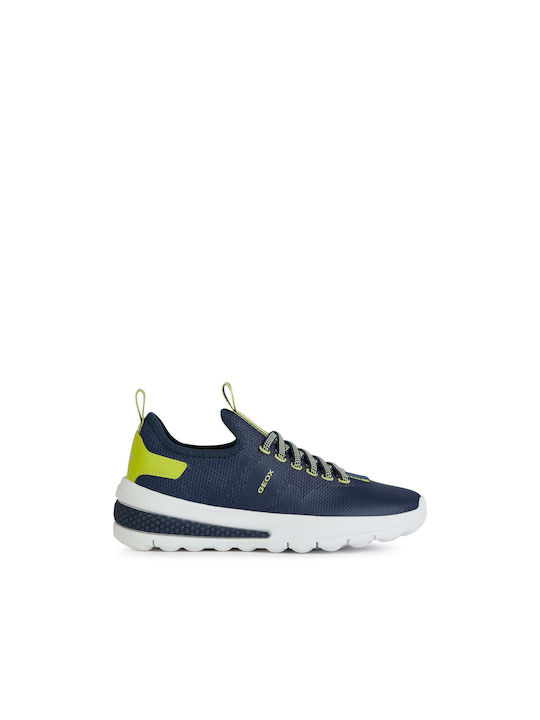 Geox Παιδικά Sneakers Ανατομικά Navy Μπλε