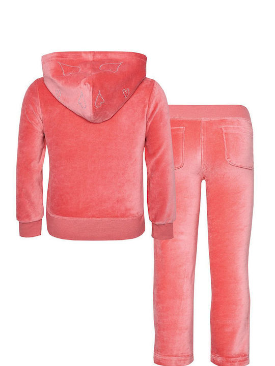 SugarFree Kids Sweatpants Set Pink 2pcs