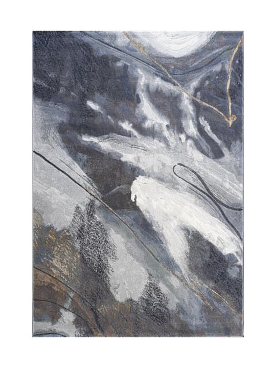 Ragolle Mancini Χαλί Ορθογώνιο Γκρι 133x195cm