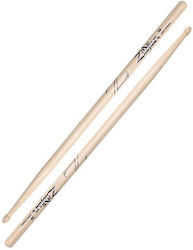 Zildjian Hickory Drumsticks Drums 5A with Tip Shape Oval