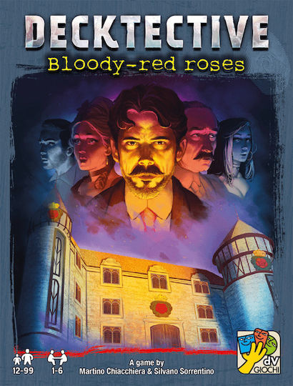Настолна игра Decktective: Bloody-Red Roses за 1-6 играчи 12+ години (EN) Da Vinci Games