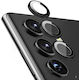 3 Pcs Camera Protection Tempered Glass Black for the Samsung Galaxy S24, Samsung Galaxy S24+ 33941