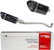 Apido Motorcycle Exhaust for Daytona Velos / Sprinter 125