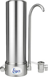 Eiger Συσκευή Φίλτρου Νερού Μονή Άνω Πάγκου με Βρυσάκι EG-CSST-C