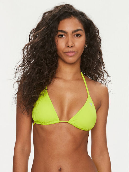 Guess Triangle Bikini Top Ly00k Green